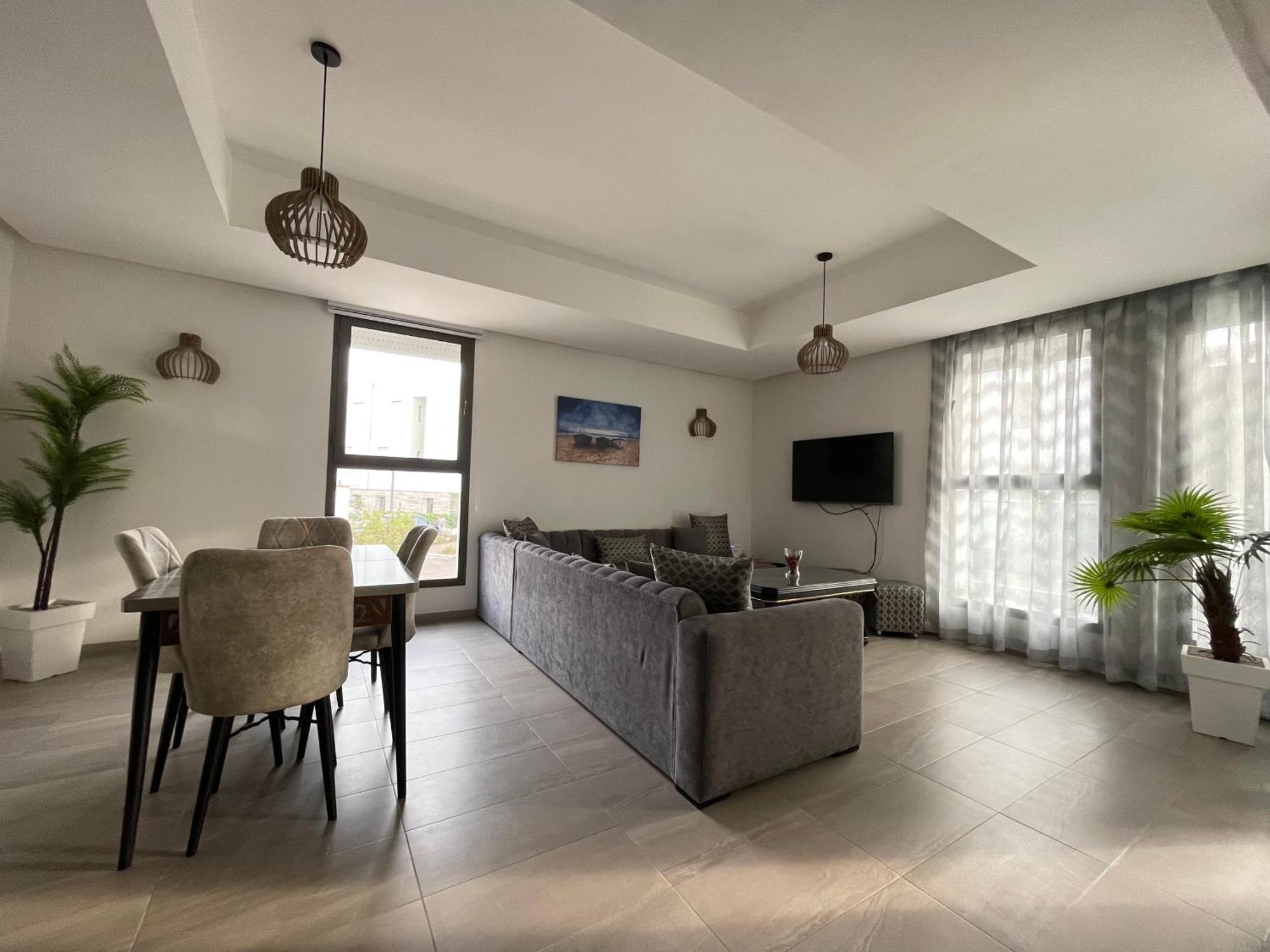Luxurious Golf & Sea View Beach Apartment With Pool Access - Tamourrit, Taghazout Bay Buitenkant foto